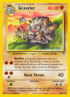 Graveler #44 Legendary Collection