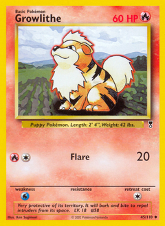 Growlithe #45 PSA 10