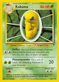 Kakuna #50 Legendary Collection