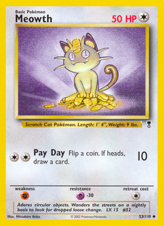 Meowth #53 PSA 10