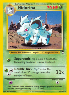 Nidorina #55 Legendary Collection