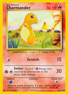 Charmander #70 Legendary Collection