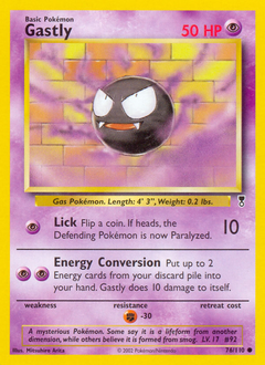 Gastly #76 Legendary Collection