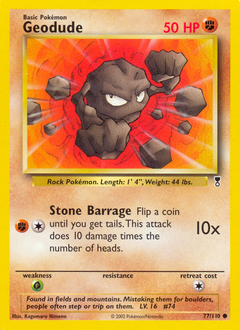 Geodude #77 Legendary Collection