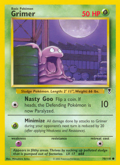 Grimer #78 Legendary Collection