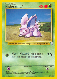 Nidoran ♂ #83 Legendary Collection