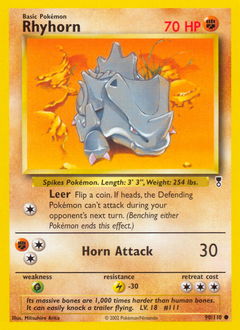 Rhyhorn #90 Legendary Collection
