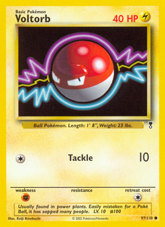 Voltorb #97 Legendary Collection