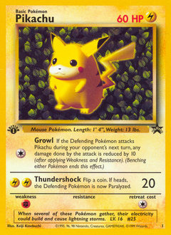 Pikachu #1 Wizards Black Star Promos
