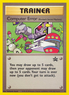 Computer Error #16 Wizards Black Star Promos