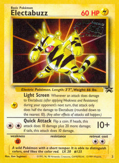 Electabuzz #2 Wizards Black Star Promos