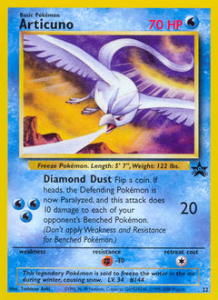 Articuno #22 Wizards Black Star Promos