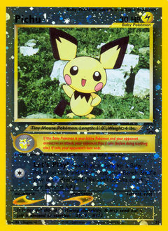 Pichu #35 Wizards Black Star Promos