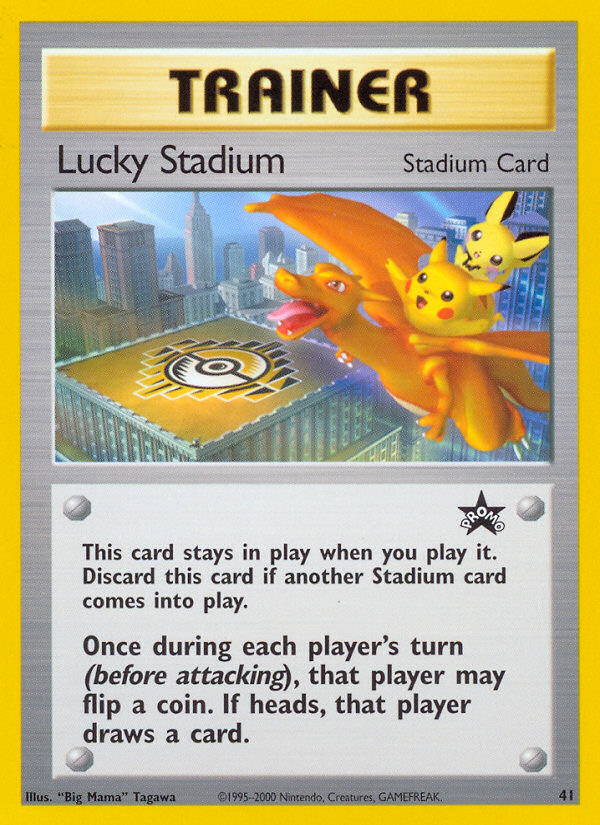 Lucky Stadium #41 Wizards Black Star Promos
