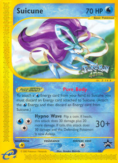Suicune #53 Wizards Black Star Promos