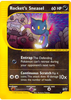 Rocket's Sneasel #5 Best of Game