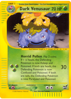 Dark Venusaur #7 Best of Game