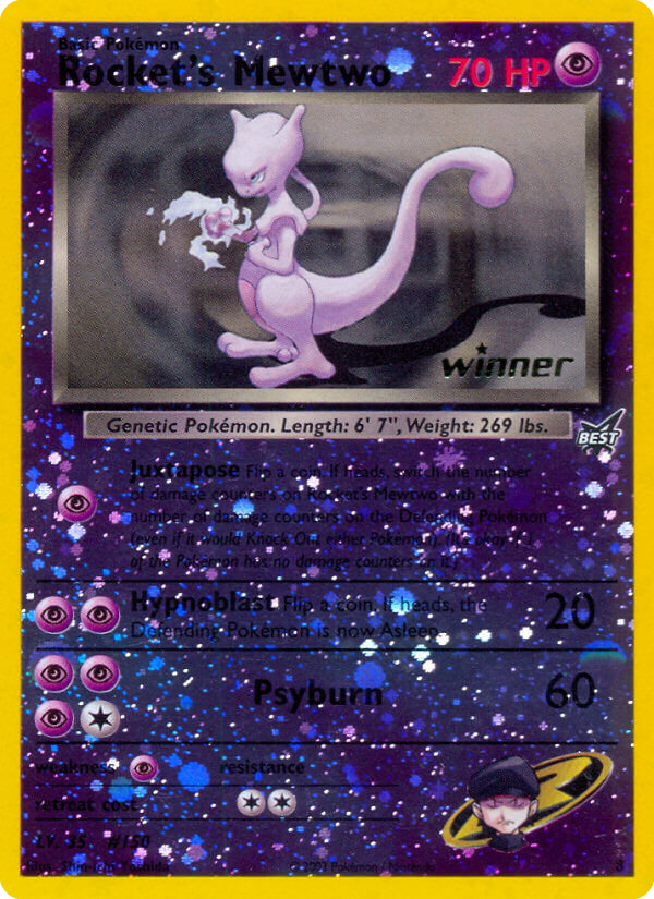 Rocket's Mewtwo #8 Best of Game