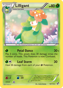 Lilligant #10 Black & White