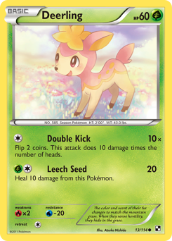 Deerling #13 Black & White