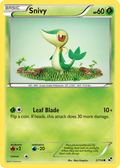 Snivy #2 Black & White
