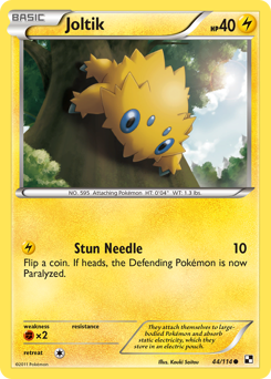 Joltik #44 Black & White