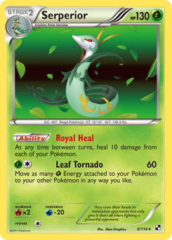 Serperior #6 Black & White