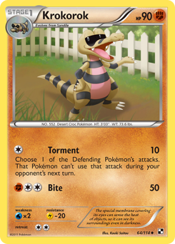 Krokorok #64 Black & White
