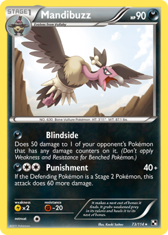 Mandibuzz #73 Black & White
