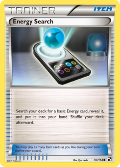 Energy Search #93 Black & White