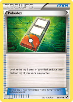 Pokédex #98 Black & White