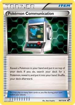 Pokémon Communication #99 Black & White