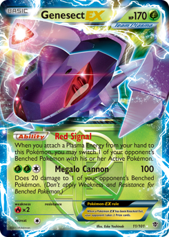Genesect-EX #11 Plasma Blast