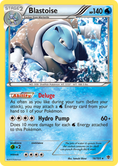 Blastoise #16 Plasma Blast