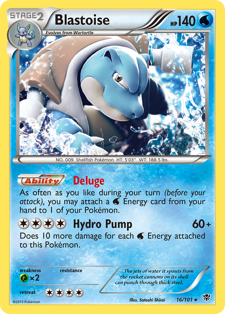 Blastoise #16 Plasma Blast
