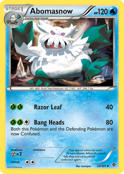 Abomasnow Plasma Blast #26