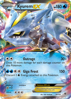 Kyurem-EX #30 Plasma Blast