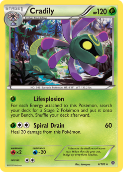 Cradily #4 Plasma Blast