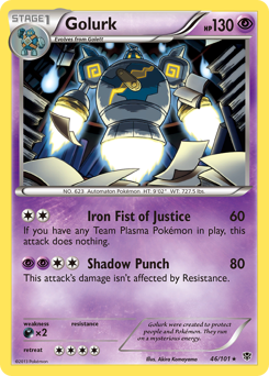 Golurk Plasma Blast