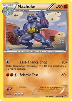 Machoke Plasma Blast #48