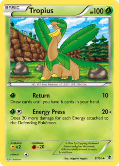 Tropius #5 PSA 10