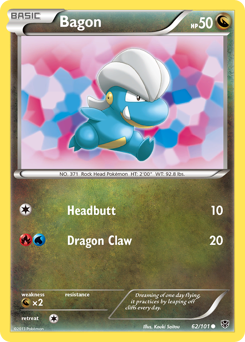 Bagon #62 Plasma Blast
