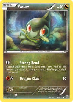 Axew #67 Plasma Blast