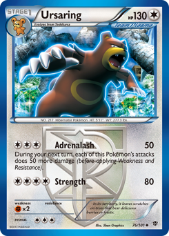 Ursaring #76 Plasma Blast