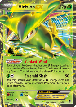 Virizion-EX #9 Plasma Blast