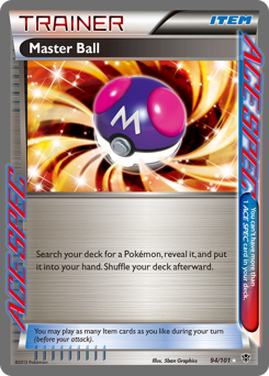 Master Ball #94 Plasma Blast