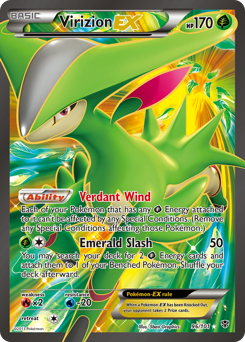 Virizion-EX #96 Plasma Blast
