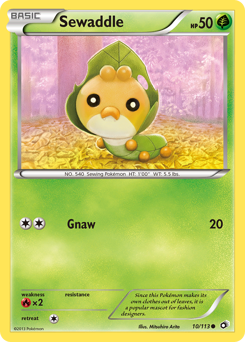 Sewaddle #10 Legendary Treasures