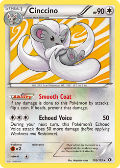 Cinccino #105 Legendary Treasures