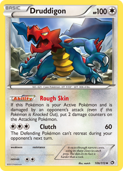 Druddigon Legendary Treasures #106